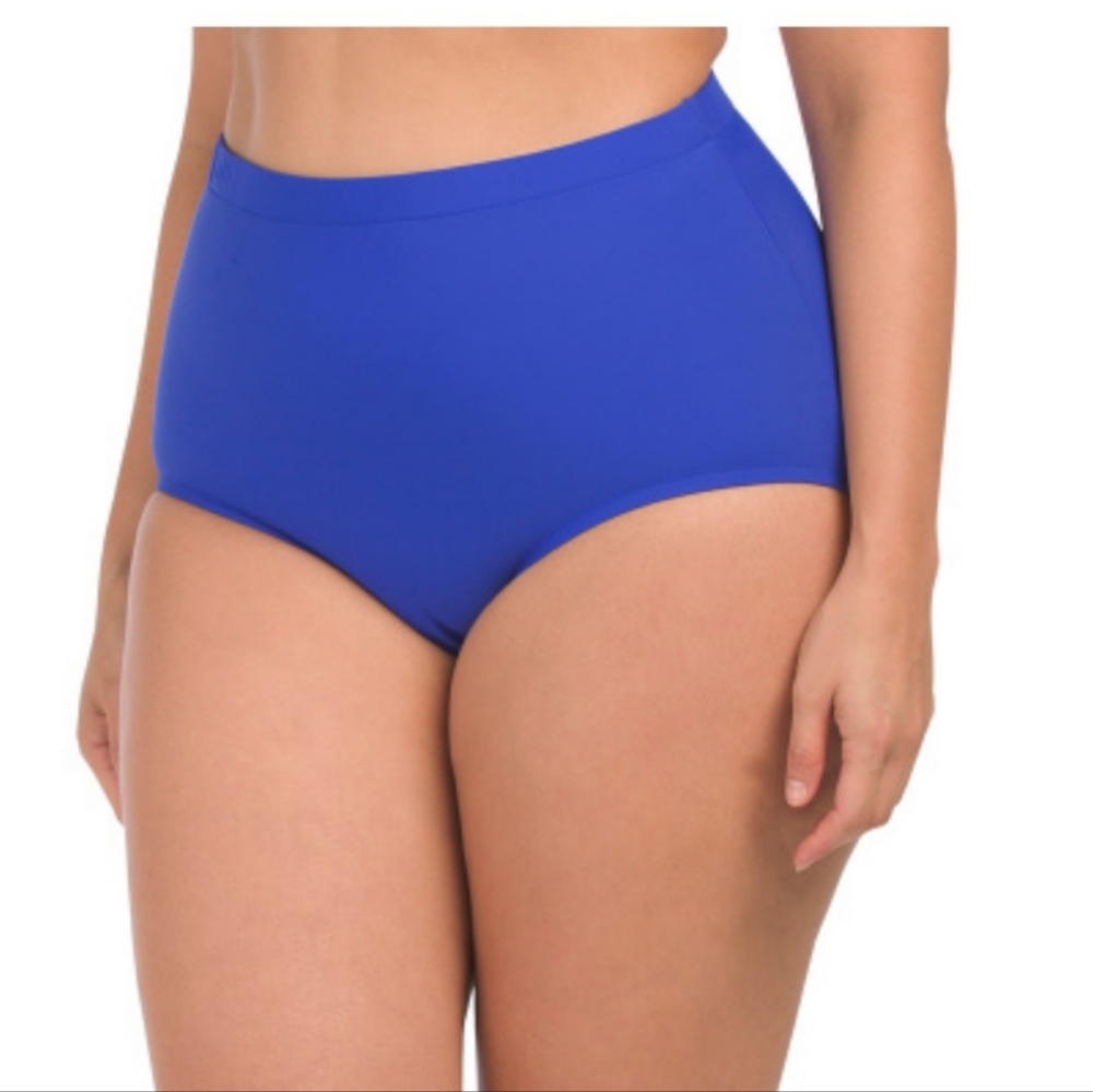 Plus size tummy control bikini bottom, size 26W